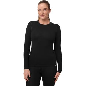 DANISH ENDURANCE Camiseta de Manga Larga de Lana Merino para Mujer, Negro, Mediano DANISH ENDURANCE Camiseta de Manga Larga de Lana Merino para Mujer, Negro, Mediano