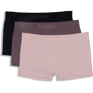 Tommy Hilfiger Ropa Interior sin Costuras para Mujer, Paquete de 3, Beige/Gorrión/Negro Equilibrado, M Tommy Hilfiger Ropa Interior sin Costuras para Mujer, Paquete de 3, Beige/Gorrión/Negro Equilibrado, M