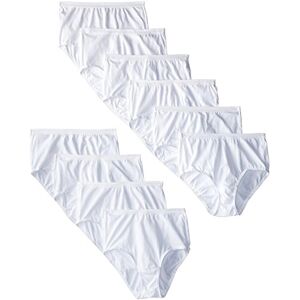 Fruit of the Loom Eversoft Ropa Interior de algodón para Mujer, sin Etiquetas y Transpirable, Disponible en Tallas Grandes, Paquete de 10 Blanco, 12 Plus Fruit of the Loom Eversoft Ropa Interior de algodón para Mujer, sin Etiquetas y Transpirable, Disponible en Tallas Grandes, Paquete de 10 Blanco, 12 Plus