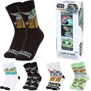 Disney Calcetines de punto de para mujeres, adolescentes, talla 4 a 9 de EE. UU., paquete de 5 calcetines casuales peludos para dormir en casa, invierno, Green Baby Yoda, 4-9 Disney Calcetines de punto de para mujeres, adolescentes, talla 4 a 9 de EE. UU., paquete de 5 calcetines casuales peludos para dormir en casa, invierno, Green Baby Yoda, 4-9