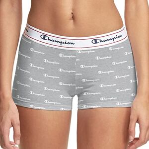 Champion Heritage Ropa Interior para Mujer, Impresión de Logotipo Gris Blanco, Paquete de 1, X-Large Champion Heritage Ropa Interior para Mujer, Impresión de Logotipo Gris Blanco, Paquete de 1, X-Large