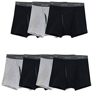 Fruit of the Loom Coolzone Calzoncillos Calzones para Hombre, Absorbe la Humedad y Transpirable, Varios Colores, Pierna Corta Paquete de 7 Negro/Gris, Medium Fruit of the Loom Coolzone Calzoncillos Calzones para Hombre, Absorbe la Humedad y Transpirable, Varios Colores, Pierna Corta Paquete de 7 Negro/Gris, Medium