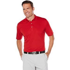 Callaway Polo de Golf de Manga Corta para Hombre con protección Solar (Talla S, 4X Grande y Alta), Ají Picante, Large Callaway Polo de Golf de Manga Corta para Hombre con protección Solar (Talla S, 4X Grande y Alta), Ají Picante, Large