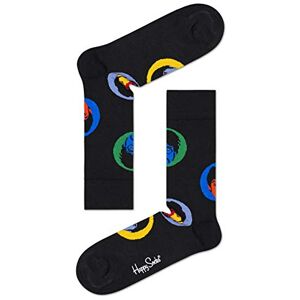 Happy Socks The Beatles Portraits Calcetines para hombre, color negro y multicolor, Negro/multi, Medium / Large Happy Socks The Beatles Portraits Calcetines para hombre, color negro y multicolor, Negro/multi, Medium / Large