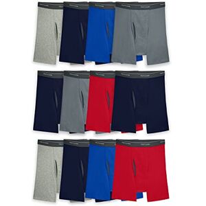 Fruit of the Loom Calzoncillos tipo bóxer Coolzone para hombre, Paquete de 12 – varios colores, Large Fruit of the Loom Calzoncillos tipo bóxer Coolzone para hombre, Paquete de 12 – varios colores, Large