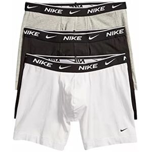 Nike Men`s Everyday Cotton Stretch Boxer Briefs 3 Pack (Medium, Black(KE1107-900)/G_W) Nike Men`s Everyday Cotton Stretch Boxer Briefs 3 Pack (Medium, Black(KE1107-900)/G_W)