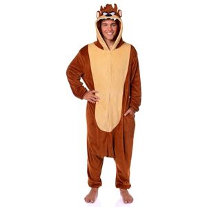INTIMO Pijama con Capucha De Taz, El Demonio De Tasmania, para Hombre De Looney Tunes (Talla Pequeña/Mediana) INTIMO Pijama con Capucha De Taz, El Demonio De Tasmania, para Hombre De Looney Tunes (Talla Pequeña/Mediana)