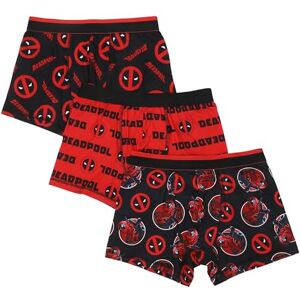 Bioworld Deadpool Calzoncillos tipo calzones para hombre, diseño de personaje y logotipo, Carácter y logotipo de Deadpool, XX-Large Bioworld Deadpool Calzoncillos tipo calzones para hombre, diseño de personaje y logotipo, Carácter y logotipo de Deadpool, XX-Large