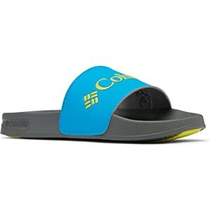 Columbia Hood River Slide Sandalia deportiva para hombre, Azul océano/amarillo de advertencia, 29.5 cm Columbia Hood River Slide Sandalia deportiva para hombre, Azul océano/amarillo de advertencia, 29.5 cm