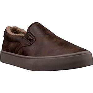Lugz Clipper LX Tenis Deportivos de Forro Polar para Hombre, Color Negro, café Oscuro/halcón, 26 cm Lugz Clipper LX Tenis Deportivos de Forro Polar para Hombre, Color Negro, café Oscuro/halcón, 26 cm