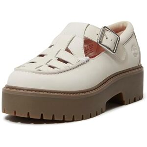 Timberland Stone Street Platform Zapato con Hebilla para Mujer, Natural Nubuck, 23.5 cm Timberland Stone Street Platform Zapato con Hebilla para Mujer, Natural Nubuck, 23.5 cm