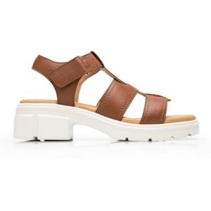 Flexi Sandalia Casual Chunky para Dama 133806 (Tan-26) Flexi Sandalia Casual Chunky para Dama 133806 (Tan-26)
