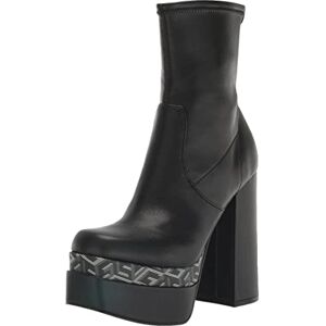 GUESS Caballa Botas de tobillo para mujer, Negro 001, 9.5 US GUESS Caballa Botas de tobillo para mujer, Negro 001, 9.5 US