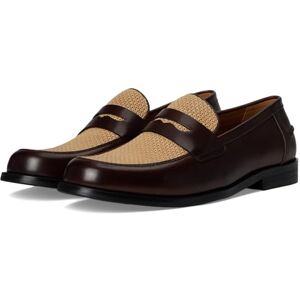 Steve Madden Natan Penny Moc para Hombre, Natural/marrón, 25 cm Steve Madden Natan Penny Moc para Hombre, Natural/marrón, 25 cm