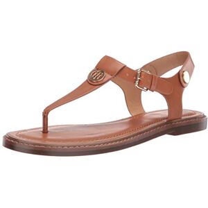 Tommy Hilfiger Bennia Sandalias Planas para Mujer, Natural, 7.5 US Tommy Hilfiger Bennia Sandalias Planas para Mujer, Natural, 7.5 US