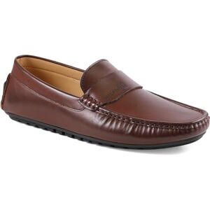 Tommy Hilfiger Ruven Mocasines Estilo conducción para Hombre, Marrón Claro, 29.5 cm Tommy Hilfiger Ruven Mocasines Estilo conducción para Hombre, Marrón Claro, 29.5 cm
