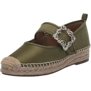Sam Edelman Maddy Mary Jane Zapatos Planos para Mujer, Musgo Salvaje, 8 US Sam Edelman Maddy Mary Jane Zapatos Planos para Mujer, Musgo Salvaje, 8 US