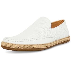 Steve Madden Alpargata Caydenn para Mujer, Cuero Blanco, 8.5 US Steve Madden Alpargata Caydenn para Mujer, Cuero Blanco, 8.5 US