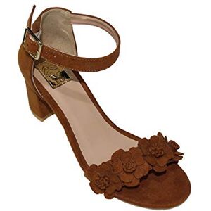 LEON Sandalias DE Vestir Casuales Tacones Dama Mujer Gamuza DURAZNO Cafe LADRILLO 0 LEON Sandalias DE Vestir Casuales Tacones Dama Mujer Gamuza DURAZNO Cafe LADRILLO 0