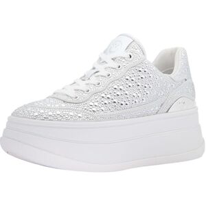 Michael Kors Hayes Tenis con Cordones para Mujer, Pizarra Claro, 26 cm Michael Kors Hayes Tenis con Cordones para Mujer, Pizarra Claro, 26 cm