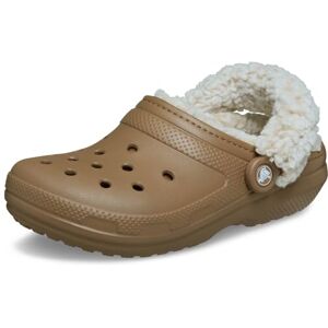 Crocs Zuecos clásicos unisex con forro polar para adultos, pantuflas peludas para mujeres y hombres, Sepia, 12 Women/10 Men Crocs Zuecos clásicos unisex con forro polar para adultos, pantuflas peludas para mujeres y hombres, Sepia, 12 Women/10 Men