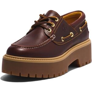 Timberland Stone Street Platform Zapatos náuticos para Mujer, Zarzaparrilla, 24.0 cm Timberland Stone Street Platform Zapatos náuticos para Mujer, Zarzaparrilla, 24.0 cm