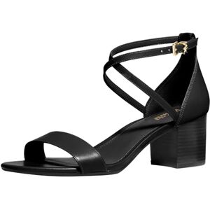 Michael Kors Serena Flex Sandalias de tacón para mujer, Negro -, 24.5 cm Michael Kors Serena Flex Sandalias de tacón para mujer, Negro -, 24.5 cm