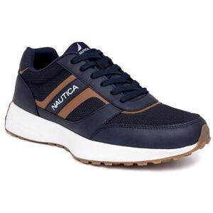 Nautica Zapatillas de deporte casuales con cordones para hombre Oxford cómodo zapato para caminar-Outfall 4-Navy Cognac-10.5 Nautica Zapatillas de deporte casuales con cordones para hombre Oxford cómodo zapato para caminar-Outfall 4-Navy Cognac-10.5