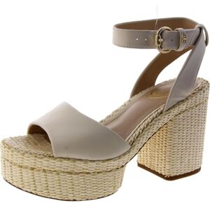 Sam Edelman Immie Sandalia de plataforma de cuña para mujer, Marfil (Modern Ivory), 24.5 cm Sam Edelman Immie Sandalia de plataforma de cuña para mujer, Marfil (Modern Ivory), 24.5 cm