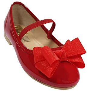 LEON Flat Balerina Casual NIÑA Rojo Charol 2120 LEON Flat Balerina Casual NIÑA Rojo Charol 2120