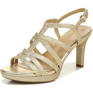 Naturalizer Baylor Sandalias de vestir para mujer, Oro, 11 Naturalizer Baylor Sandalias de vestir para mujer, Oro, 11