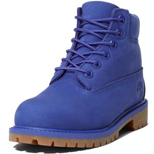 Timberland Botas impermeables de alta calidad para niño de 6 pulgadas, Azul brillante (Bright Blue Nubuck), 4 Little Kid Timberland Botas impermeables de alta calidad para niño de 6 pulgadas, Azul brillante (Bright Blue Nubuck), 4 Little Kid