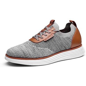 Bruno Marc Zapatillas de Vestir de Moda para Hombre MaxFlex Estilo Oxford Zapatos Casuales Clásicos,Size 25.5 cm,Gris,SBOX2317M Bruno Marc Zapatillas de Vestir de Moda para Hombre MaxFlex Estilo Oxford Zapatos Casuales Clásicos,Size 25.5 cm,Gris,SBOX2317M