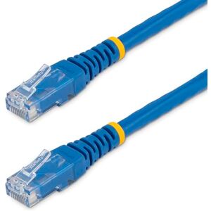 StarTech .com Cable Ethernet CAT6 de 3 pies Paquete de 10 Cable de conexión CAT6 azul Conectores RJ45 moldeados Cable de cobre de 24 AWG? Cable UTP (C6PATCH3BL10PK) StarTech .com Cable Ethernet CAT6 de 3 pies Paquete de 10 Cable de conexión CAT6 azul Conectores RJ45 moldeados Cable de cobre de 24 AWG? Cable UTP (C6PATCH3BL10PK)
