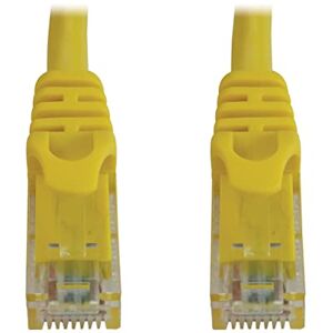 Tripp Lite Cable Ethernet Cat6a de 10 G, cable de conexión de red UTP moldeado sin enganches (RJ45 M/M), amarillo, 6 pulgadas/15,2 cm, garantía del fabricante (N261-06N-YW) Tripp Lite Cable Ethernet Cat6a de 10 G, cable de conexión de red UTP moldeado sin enganches (RJ45 M/M), amarillo, 6 pulgadas/15,2 cm, garantía del fabricante (N261-06N-YW)
