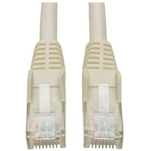 TRIPP LITE Cat6 Gigabit Snagless Molded Patch Cable (RJ45 M/M) White, 50-ft.(N201-050-WH) TRIPP LITE Cat6 Gigabit Snagless Molded Patch Cable (RJ45 M/M) White, 50-ft.(N201-050-WH)