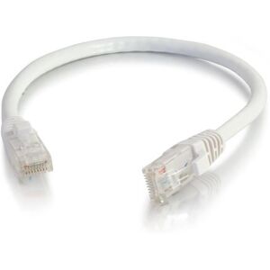 C2G 19478 Cat5e Cable Snagless Unshielded Ethernet Network Patch Cable, White (7 Feet, 2.13 Meters) C2G 19478 Cat5e Cable Snagless Unshielded Ethernet Network Patch Cable, White (7 Feet, 2.13 Meters)
