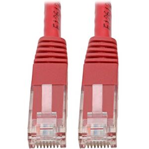 Tripp Lite Tripp-Lite Cat6 N200-010-RD Cable Conexión de Red Ethernet Moldeado, Rojo, 3.05 m/10 ft Tripp Lite Tripp-Lite Cat6 N200-010-RD Cable Conexión de Red Ethernet Moldeado, Rojo, 3.05 m/10 ft