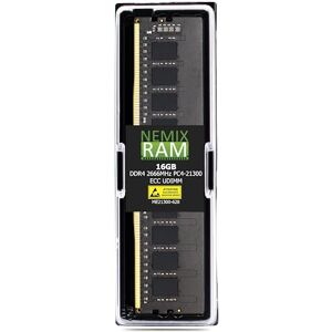 NEMIXRAM Nemix Ram Memoria RAM de 16 GB para servidor ProLiant DL20 G10 DDR4 2666 MHz PC4-21300 ECC sin búfer EUDIMM 2Rx8 NEMIXRAM Nemix Ram Memoria RAM de 16 GB para servidor ProLiant DL20 G10 DDR4 2666 MHz PC4-21300 ECC sin búfer EUDIMM 2Rx8