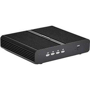 KINGDEL NC860 Mini computadora de Escritorio, Mini PC sin Ventilador con i7 10ª generación, CPU 16GB DDR4 RAM, 256GB NVMe SSD, 4K 4096 x 2304, Puerto HD, DP, WF+BT KINGDEL NC860 Mini computadora de Escritorio, Mini PC sin Ventilador con i7 10ª generación, CPU 16GB DDR4 RAM, 256GB NVMe SSD, 4K 4096 x 2304, Puerto HD, DP, WF+BT