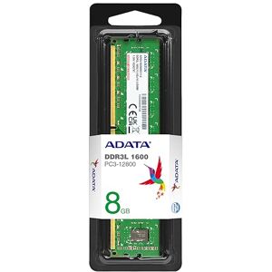 ADATA , Addu1600W8G11-S, Memoria RAM Premier 8GB DDR3L U-DIMM 1600 MHz PC3L-12800 CL11, Non-ECC, Low Voltage ADATA , Addu1600W8G11-S, Memoria RAM Premier 8GB DDR3L U-DIMM 1600 MHz PC3L-12800 CL11, Non-ECC, Low Voltage