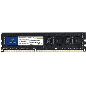 Timetec 8GB DDR3L / DDR3 1600MHz (DDR3L-1600) PC3L-12800 / PC3-12800 (PC3-12800U) Non-ECC Unbuffered 1.35V/1.5V CL11 2Rx8 Dual Rank 240 Pin UDIMM Memoria RAM Módulo para PC Computadora de Escritorio Timetec 8GB DDR3L / DDR3 1600MHz (DDR3L-1600) PC3L-12800 / PC3-12800 (PC3-12800U) Non-ECC Unbuffered 1.35V/1.5V CL11 2Rx8 Dual Rank 240 Pin UDIMM Memoria RAM Módulo para PC Computadora de Escritorio