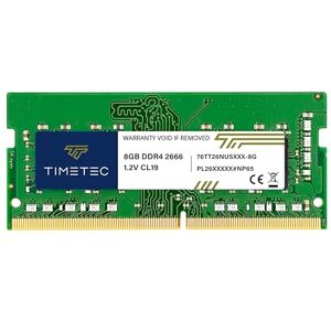 Timetec Premium 8GB DDR4 2666MHz (PC4-2666V) PC4-21300 RAM para Laptop SODIMM – 260-Pin 1.2V CL19 Non-ECC Unbuffered Módulo de Memoria para Laptop, Notebook, Mini PC, All-in-One Timetec Premium 8GB DDR4 2666MHz (PC4-2666V) PC4-21300 RAM para Laptop SODIMM – 260-Pin 1.2V CL19 Non-ECC Unbuffered Módulo de Memoria para Laptop, Notebook, Mini PC, All-in-One