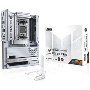 Asus TUF Gaming B850-BTF WiFi W AMD B850 ATX Placa Base, diseño de Conector Oculto, 14+2+1 80A DrMOS etapas de Potencia, DDR5, PCIe 5.0 Ready, 3X M.2, Wi-Fi 7, 2.5Gb LAN, DP, HDMI™, USB 20Gbps Type-C Asus TUF Gaming B850-BTF WiFi W AMD B850 ATX Placa Base, diseño de Conector Oculto, 14+2+1 80A DrMOS etapas de Potencia, DDR5, PCIe 5.0 Ready, 3X M.2, Wi-Fi 7, 2.5Gb LAN, DP, HDMI™, USB 20Gbps Type-C