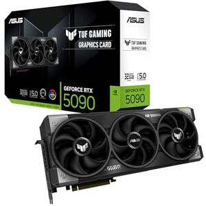 Asus NVIDIA GeForce RTX 5090 Tarjeta de Video (32 GB, GDDR7 PCI Express 5.0 / TUF-RTX5090-32G-GAMING Asus NVIDIA GeForce RTX 5090 Tarjeta de Video (32 GB, GDDR7 PCI Express 5.0 / TUF-RTX5090-32G-GAMING