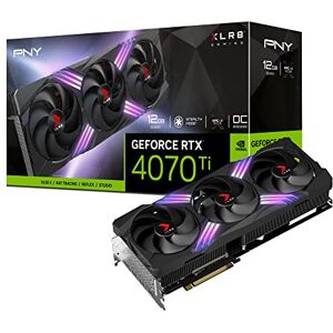 PNY GeForce RTX 4070 Ti 12GB XLR8 Gaming Verto Epic-X RGB Overclocked Triple Fan Graphics Card DLSS 3 PNY GeForce RTX 4070 Ti 12GB XLR8 Gaming Verto Epic-X RGB Overclocked Triple Fan Graphics Card DLSS 3