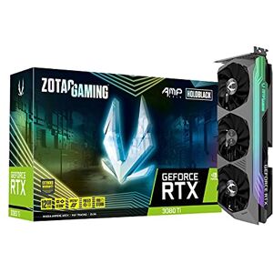 ZOTAC Gaming GeForce RTX™ 3080 Ti AMP Holo 12GB GDDR6X 384-bit 19 Gbps PCIE 4.0 Tarjeta gráfica, HoloBlack, IceStorm 2.0 Advanced Cooling, Spectra 2.0 RGB Lighting, ZT-A30810F ZOTAC Gaming GeForce RTX™ 3080 Ti AMP Holo 12GB GDDR6X 384-bit 19 Gbps PCIE 4.0 Tarjeta gráfica, HoloBlack, IceStorm 2.0 Advanced Cooling, Spectra 2.0 RGB Lighting, ZT-A30810F