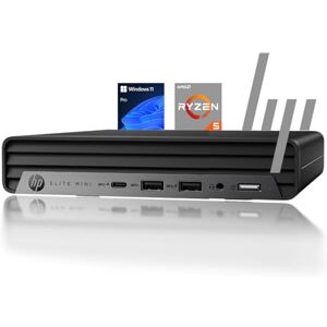 HP 2025 Elite 805 Mini PC Computadora de sobremesa, AMD Ryzen 5 (Beat i7-11700T), diseño ultra silencioso, 32 GB de RAM, 2 TB PCIe SSD, soporte de visualización dual 4K, USB-C, Wi-Fi 6, teclado y HP 2025 Elite 805 Mini PC Computadora de sobremesa, AMD Ryzen 5 (Beat i7-11700T), diseño ultra silencioso, 32 GB de RAM, 2 TB PCIe SSD, soporte de visualización dual 4K, USB-C, Wi-Fi 6, teclado y