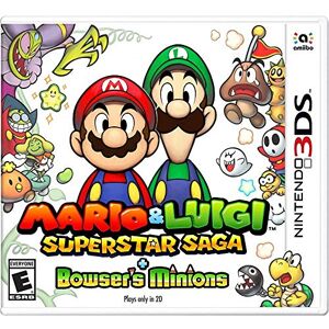 Mario Luigi Superstar Saga and Bowsers Minions Nintendo 3DS Standard Edition Mario Luigi Superstar Saga and Bowsers Minions Nintendo 3DS Standard Edition