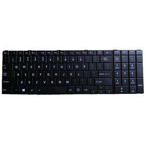 Partsdealstore Nuevo US Teclado para computadora portátil Toshiba Satellite v000320340 6037b0084602 mp-11b93us-930b Negro computadora Notebook Partsdealstore Nuevo US Teclado para computadora portátil Toshiba Satellite v000320340 6037b0084602 mp-11b93us-930b Negro computadora Notebook